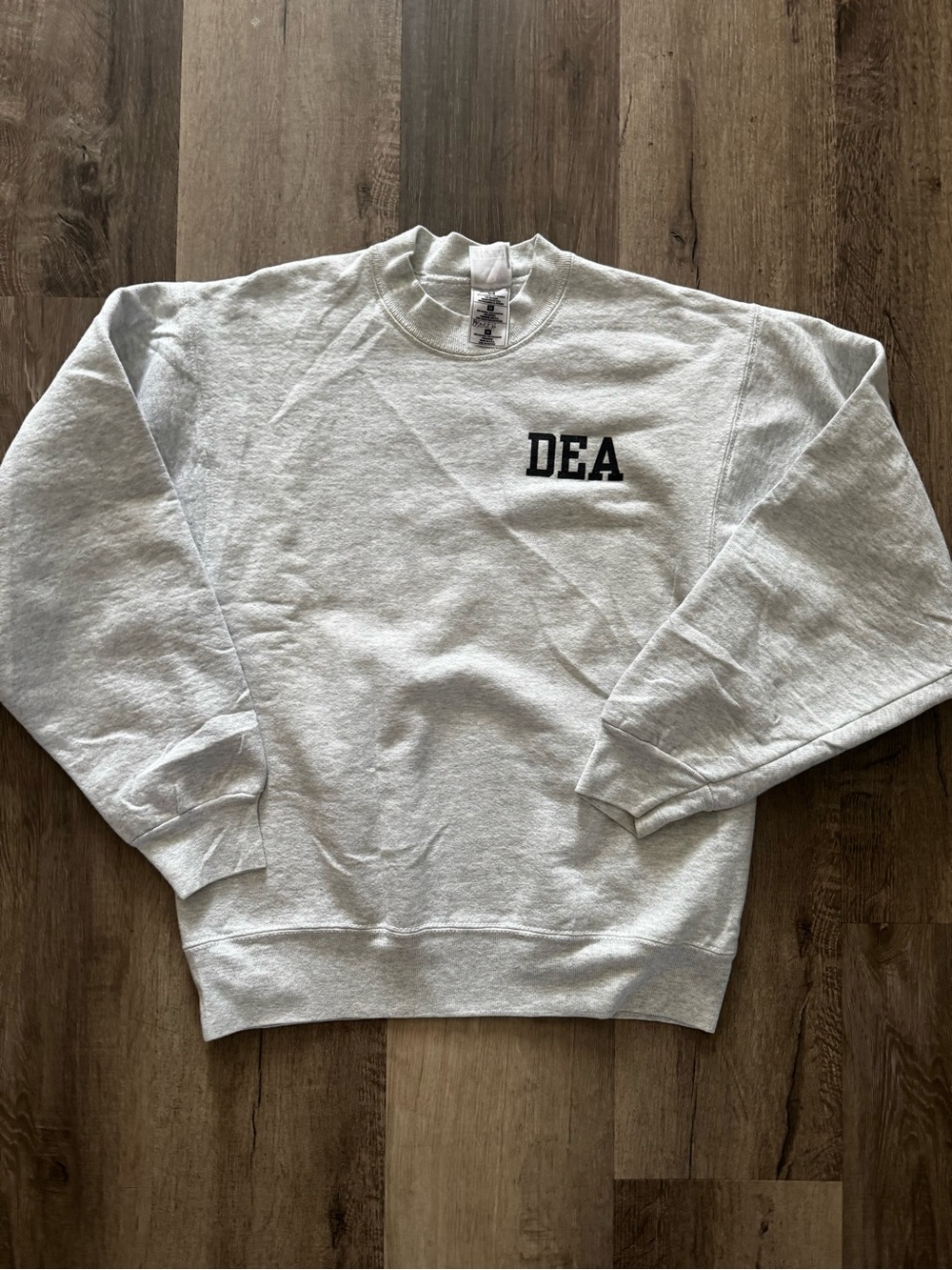 Authentic DEA Logo Crewneck Sweatshirt - Light Gray